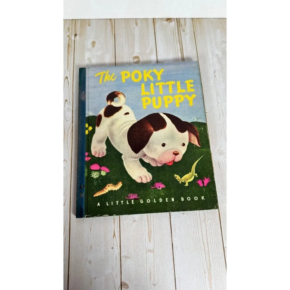 The Poky Little Puppy Janette‎ Sebring Lowrey 1946 Eleventh Printing Golden Book